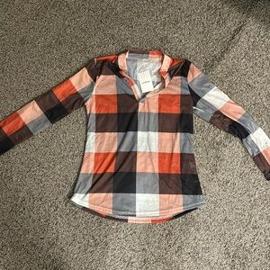 LaMode long sleep top size medium NWT